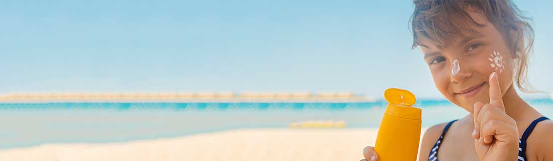 Sonenschutz für Kinder