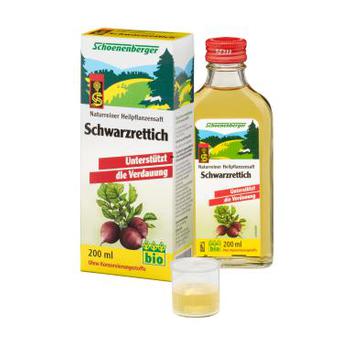 SCHWARZRETTICH Saft Schoenenberger Heilpf.Säfte
