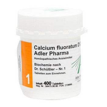 BIOCHEMIE Adler 1 Calcium fluoratum D 12 Tabletten