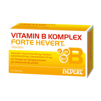 VITAMIN B Komplex forte Hevert Tabletten