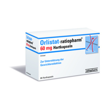 ORLISTAT ratiopharm 60 mg Hartkapseln
