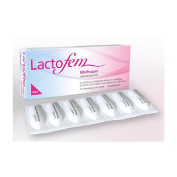 LACTOFEM Milchsäure Vaginalzäpfchen