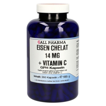 EISEN CHELAT 14 mg+Vitamin C GPH Kapseln