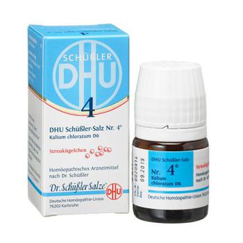 BIOCHEMIE DHU 4 Kalium chloratum D 6 Globuli