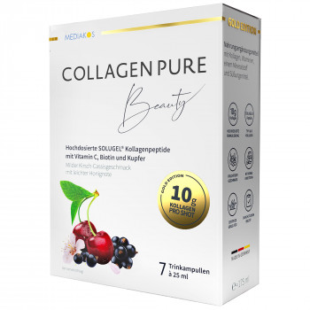 COLLAGEN PURE Beauty 10 g Kollagen hochdos.Gold