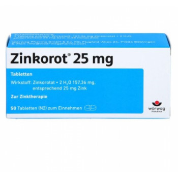ZINKOROT 25 mg Tabletten