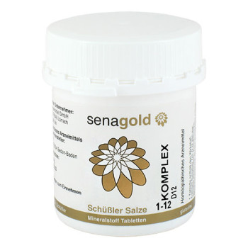 SCHÜSSLER SALZ Komplex Nr.1-12 D 12 Tabletten