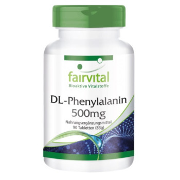 FAIRVITAL DL-Phenylalanin 500mg