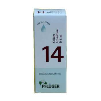 BIOCHEMIE Pflüger 14 Kalium bromatum D 6 Tropfen
